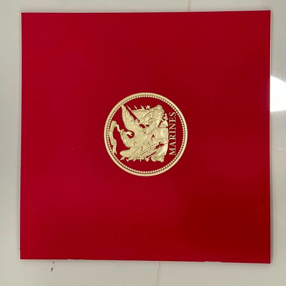 Marines Gift Marine Corp Booklet CD Military Service Semper Fidelis - Picture 2 of 10